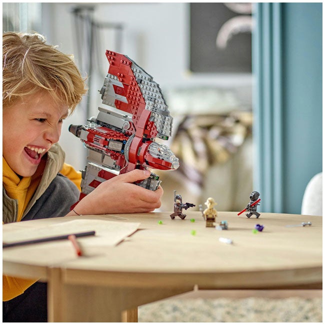 LEGO STAR WARS AHSOKA TANO'S T-6 JEDI SHUTTLE