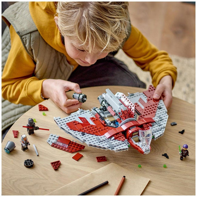 LEGO STAR WARS AHSOKA TANO'S T-6 JEDI SHUTTLE