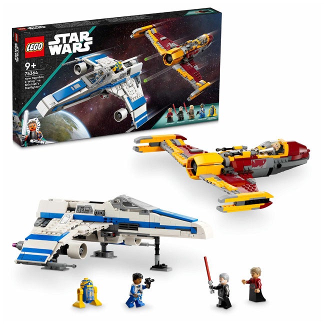 LEGO STAR WARS NEW REPUBLIC E-WING VS. SHIN HATI'S STARFIGHT