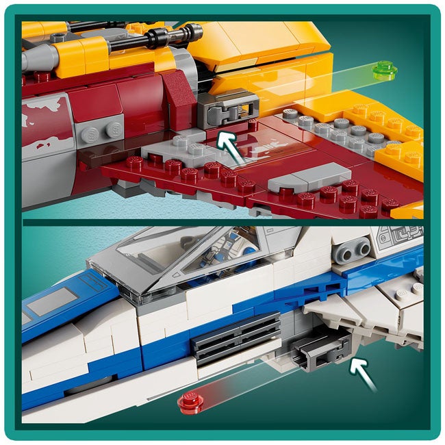 LEGO STAR WARS NEW REPUBLIC E-WING VS. SHIN HATI'S STARFIGHT
