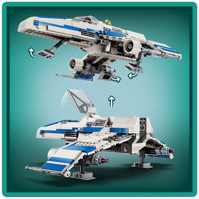 LEGO STAR WARS NEW REPUBLIC E-WING VS. SHIN HATI'S STARFIGHT