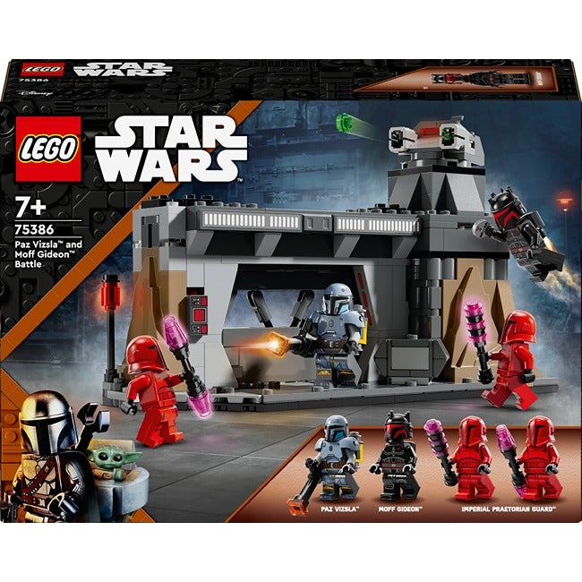 LEGO STAR WARS PAZ VIZSLA AND MOFF GIDEON BATTLE