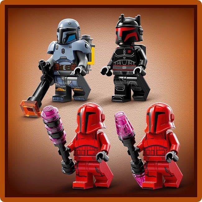 LEGO STAR WARS PAZ VIZSLA AND MOFF GIDEON BATTLE