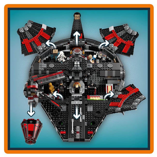 LEGO STAR WARS THE DARK FALCON