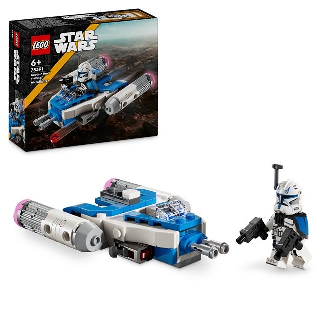 LEGO STAR WARS CAPTAIN REX Y-WING MICROFIGHTER