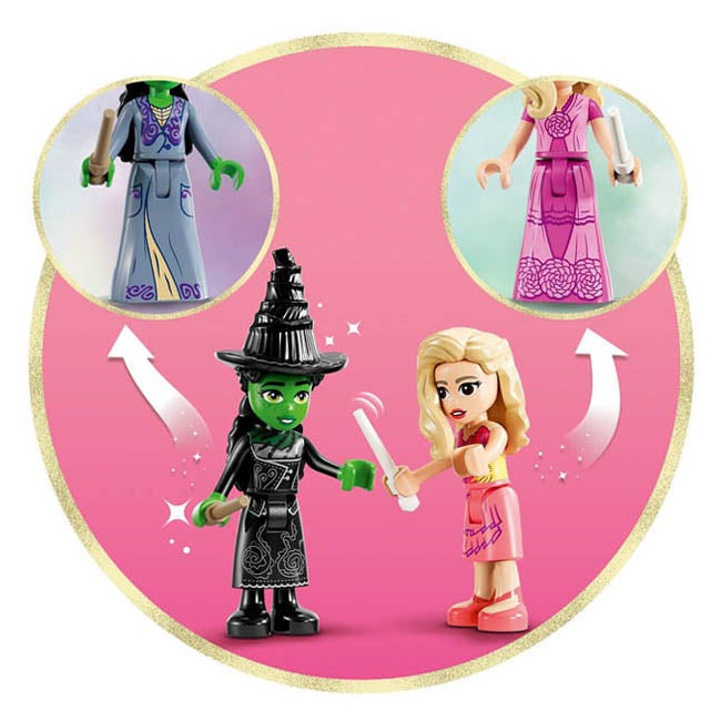 LEGO WICKED GLINDA & ELPHABA'S DORMITORY