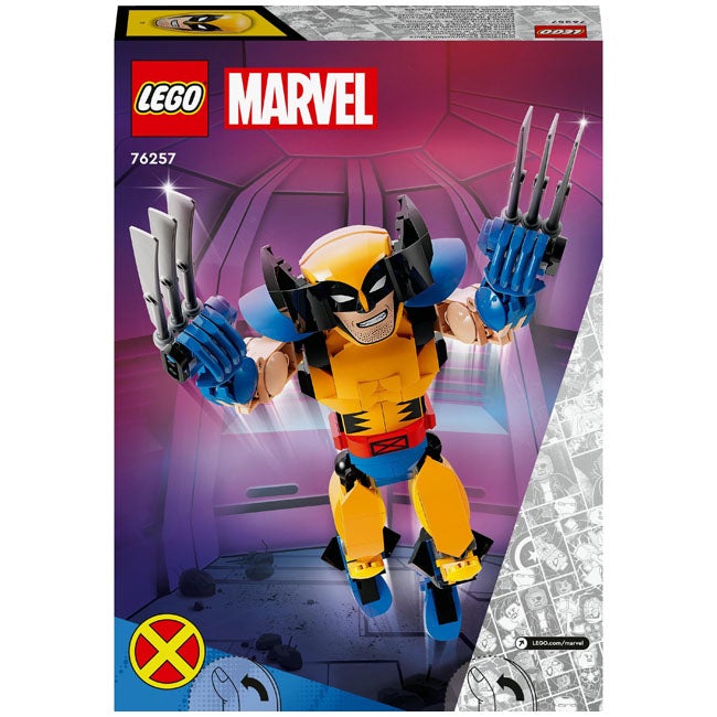 LEGO MARVEL WOLVERINE CONSTRUCTION FIGURE