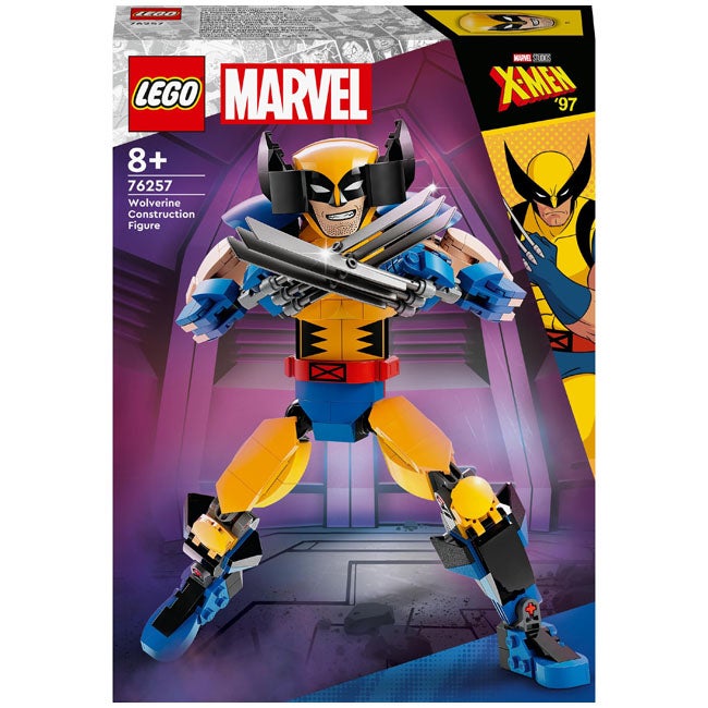 LEGO MARVEL WOLVERINE CONSTRUCTION FIGURE