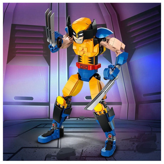 LEGO MARVEL WOLVERINE CONSTRUCTION FIGURE