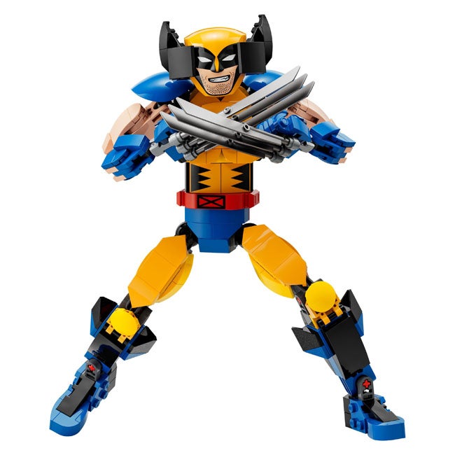 LEGO MARVEL WOLVERINE CONSTRUCTION FIGURE