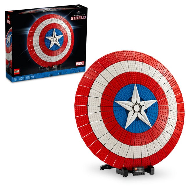 LEGO MARVEL CAPTAIN AMERICA SHIELD