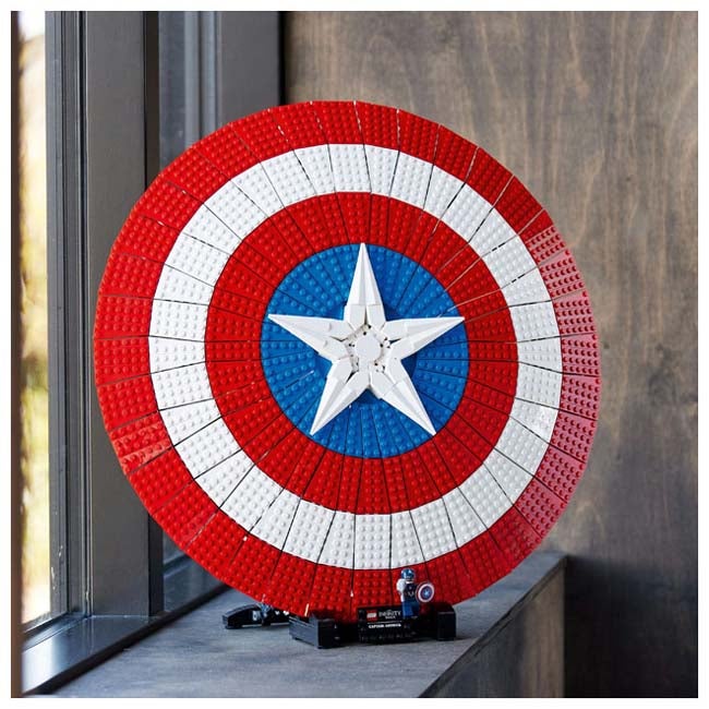 LEGO MARVEL CAPTAIN AMERICA SHIELD