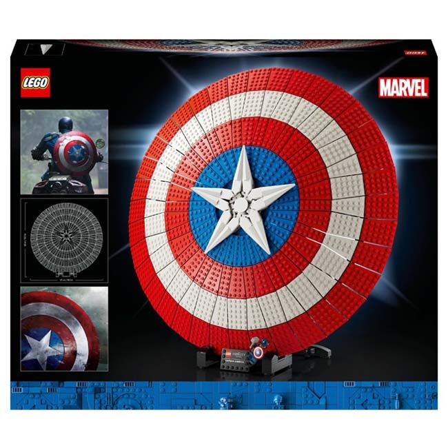 LEGO MARVEL CAPTAIN AMERICA SHIELD