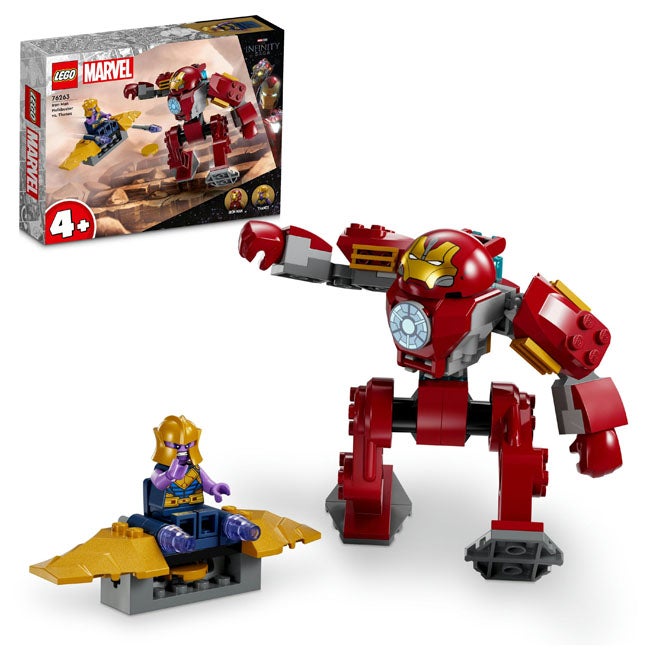 LEGO IRON MAN HULKBUSTER VS THANOS