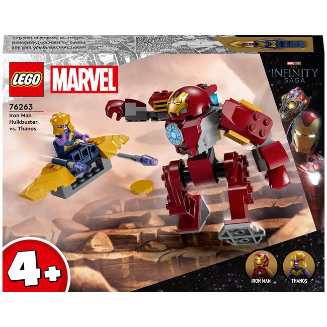 LEGO IRON MAN HULKBUSTER VS THANOS