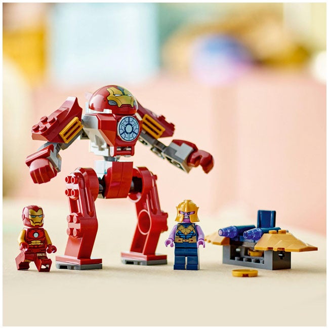 LEGO IRON MAN HULKBUSTER VS THANOS