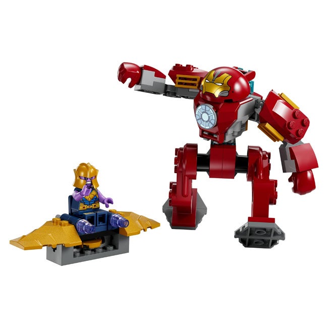 LEGO IRON MAN HULKBUSTER VS THANOS