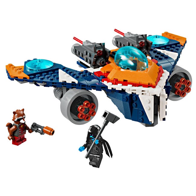 LEGO SUPER HEROES MARVEL ROCKETS WARBIRD VS. RONAN