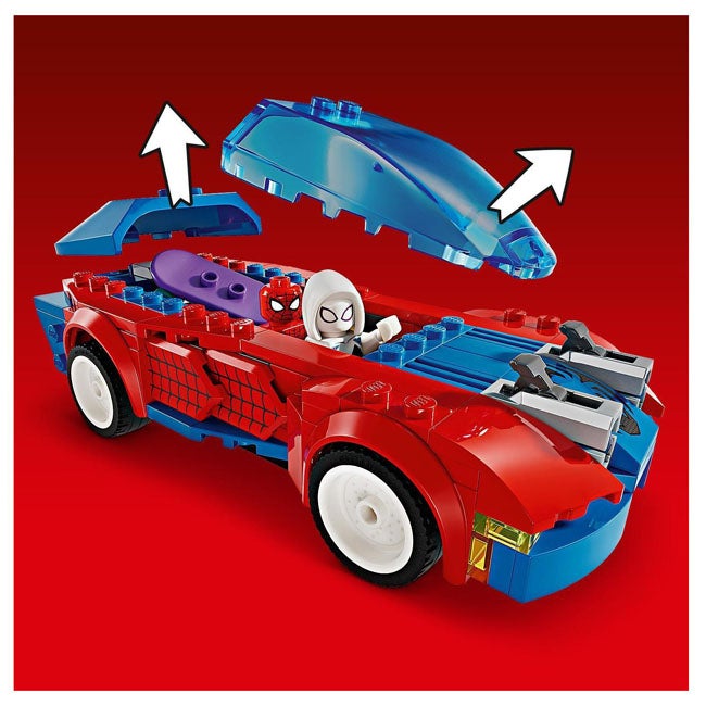 LEGO MARVEL SPIDER-MAN RACE CAR AND VENOM GREEN GOBLIN