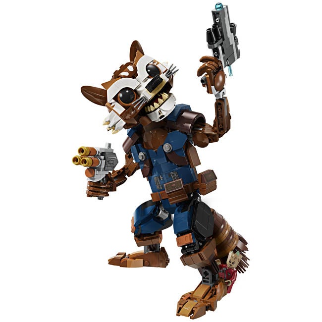 LEGO SUPER HEROES MARVEL ROCKET AND BABY GROOT
