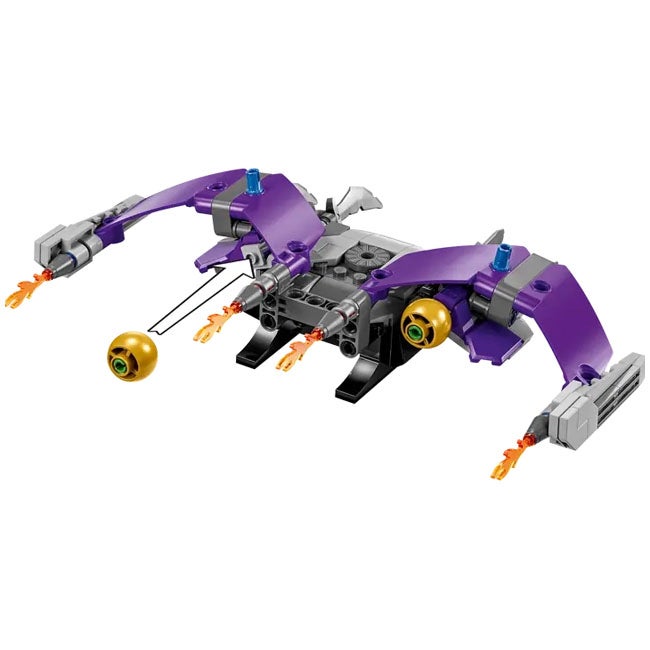 LEGO MARVEL GREEN GOBLIN CONSTRUCTION FIGURE
