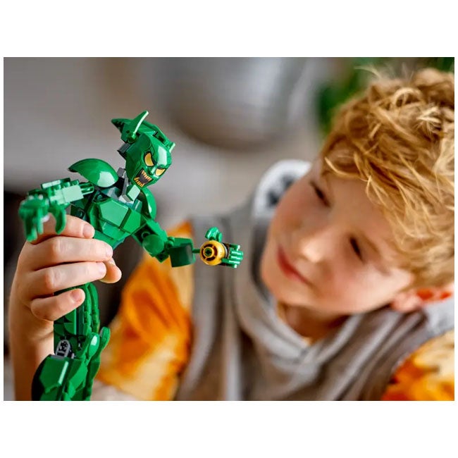 LEGO MARVEL GREEN GOBLIN CONSTRUCTION FIGURE