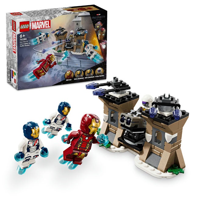 LEGO MARVEL IRON MAN AND IRON LEGION VS. HYDRA SOLDIER