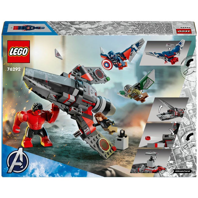 LEGO MARVEL CAPTAIN AMERICA VS. RED HULK BATTLE