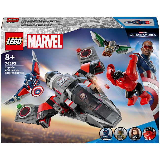 LEGO MARVEL CAPTAIN AMERICA VS. RED HULK BATTLE