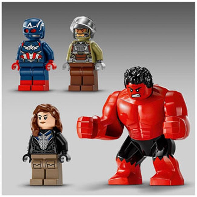 LEGO MARVEL CAPTAIN AMERICA VS. RED HULK BATTLE