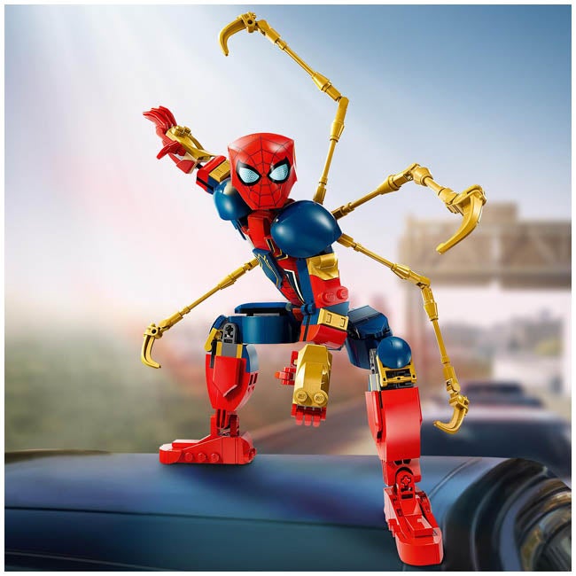 LEGO SPIDERMAN MARVEL IRON SPIDERMAN CONSTRUCTION FIGURE