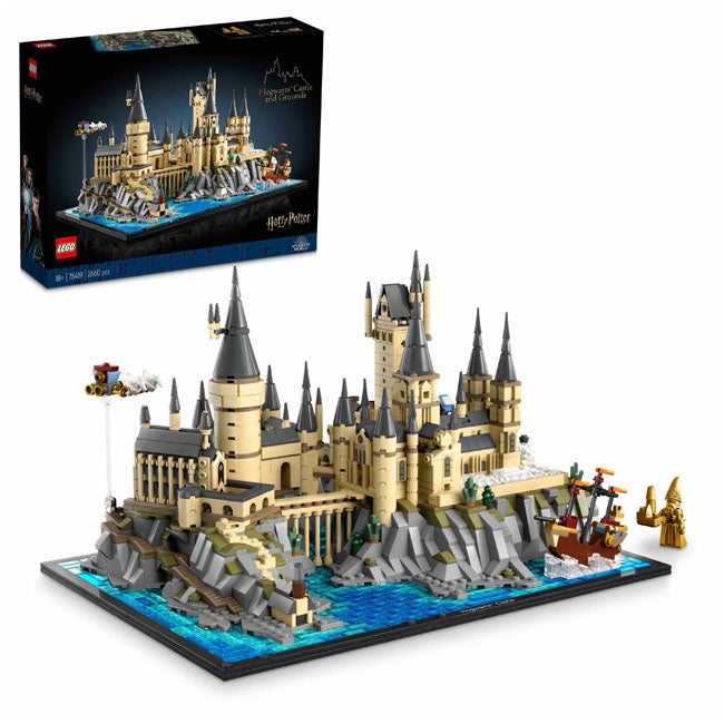 LEGO HARRY POTTER HOGWARTS CASTLE AND GROUNDS