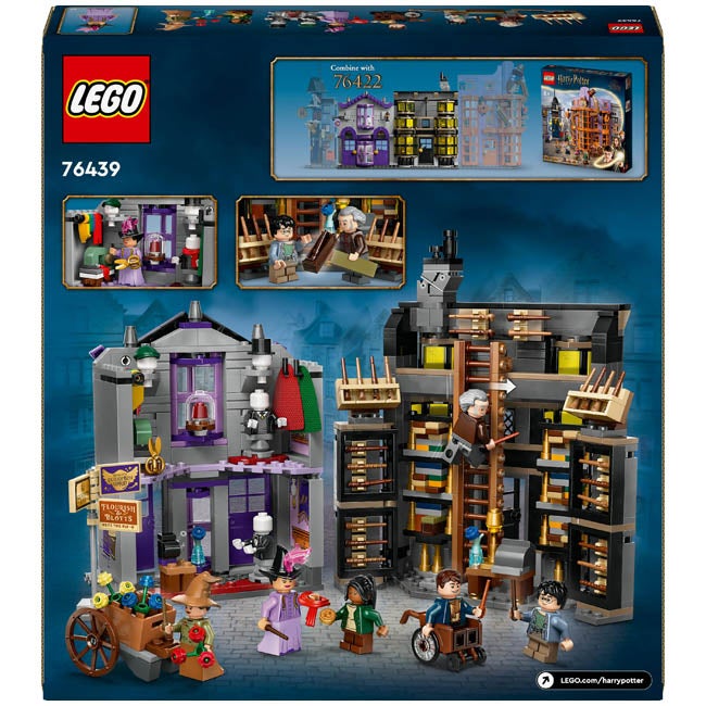 LEGO HARRY POTTER OLLIVANDERS AND MADAM MALKINS ROBES
