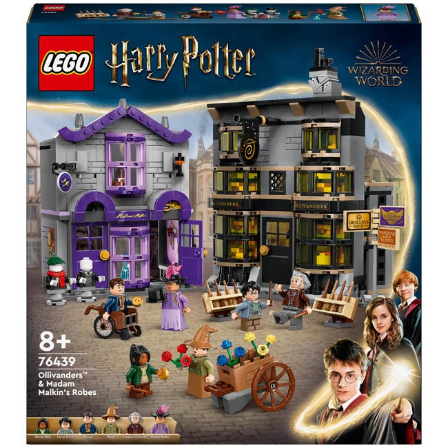 LEGO HARRY POTTER OLLIVANDERS AND MADAM MALKINS ROBES