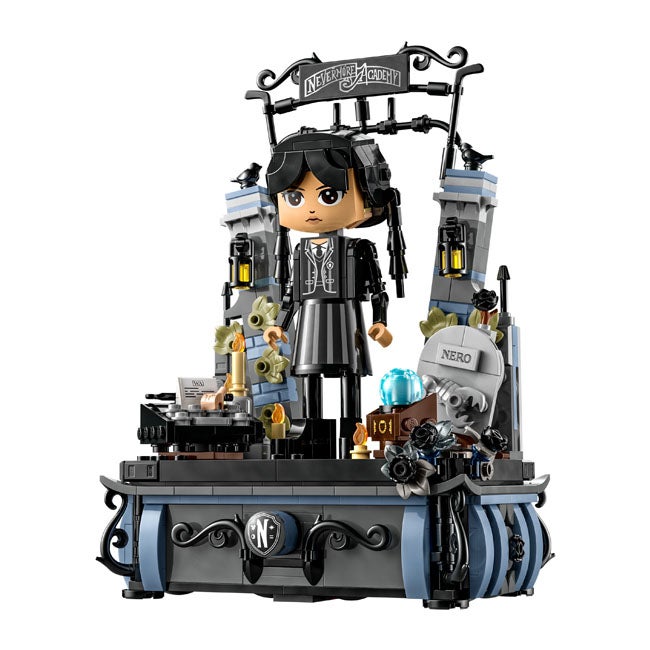 LEGO WEDNESDAY ADDAMS FIGURE