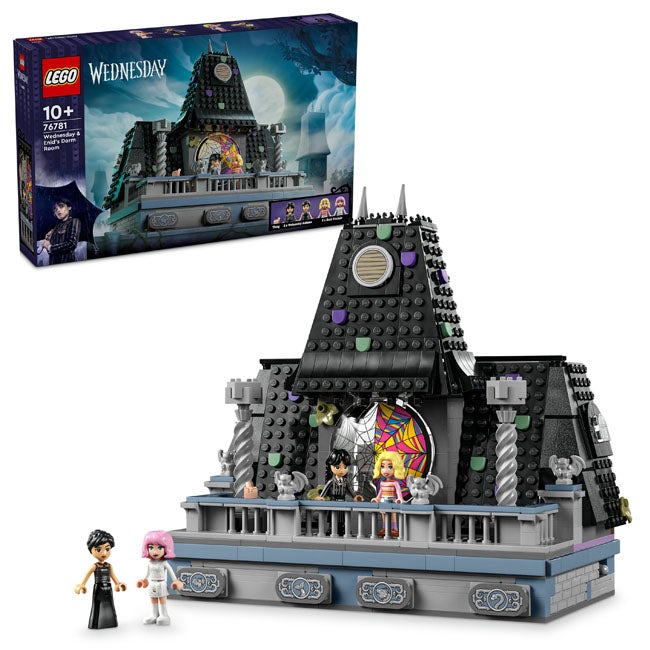 LEGO WEDNESDAY AND ENIDS DORM ROOM