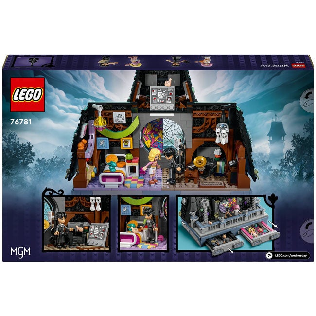 LEGO WEDNESDAY AND ENIDS DORM ROOM