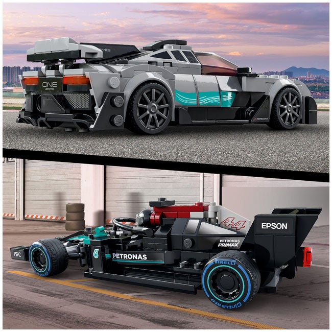 LEGO SPEED CHAMPION MERCEDES-AMG F1 W12 E AND PROJECT ONE
