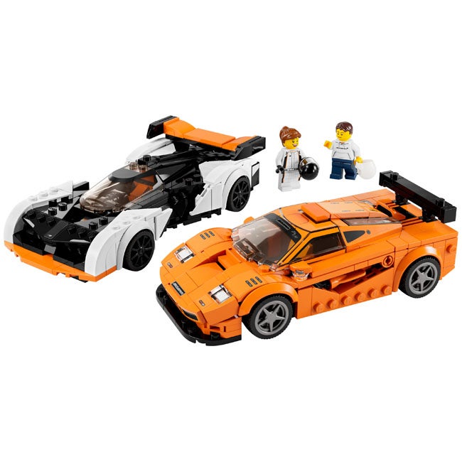 LEGO SPEED CHAMPION MCLAREN SOLUS GT AND MCLAREN F1 LM