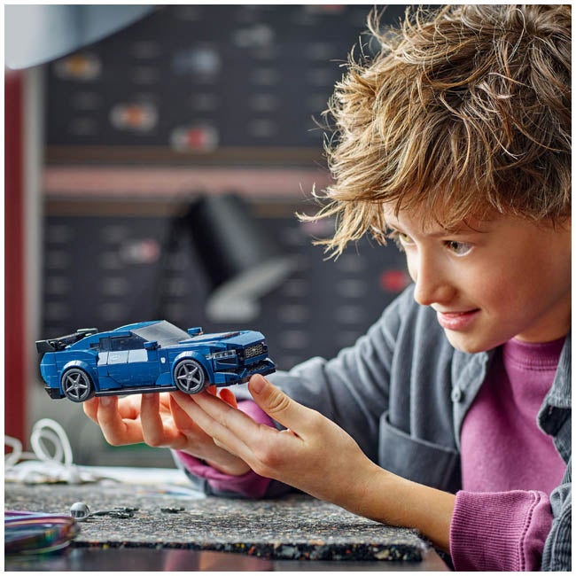 LEGO SPEED CHAMPIONS FORD MUSTANG DARK HORSE SPORTS CAR
