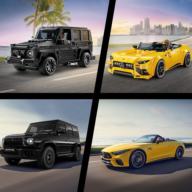 LEGO SPEED CHAMPIONS MERCEDES-AMG G 63 AND MERCEDES-AMG SL 6