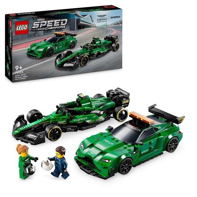 LEGO SPEED CHAMPIONS ASTON MARTIN SAFETY CAR AND AMR23
