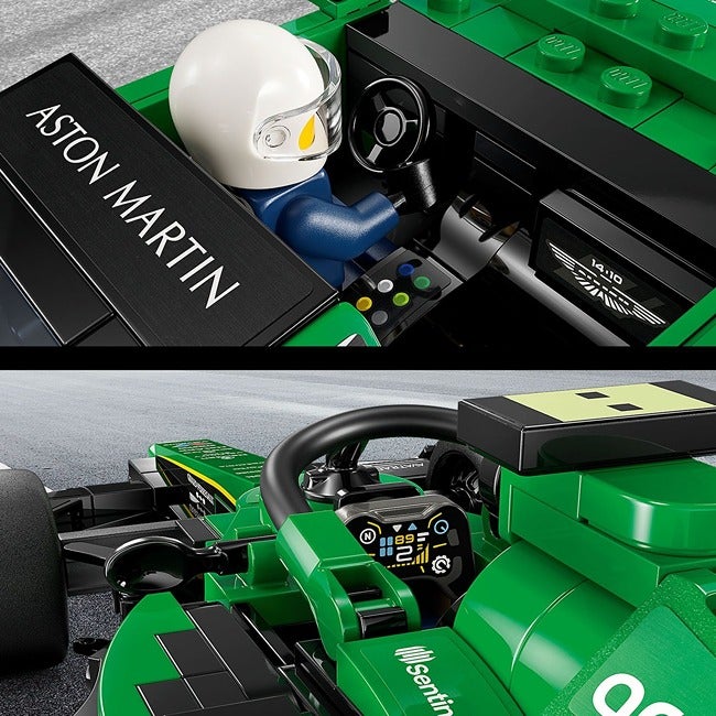 LEGO SPEED CHAMPIONS ASTON MARTIN SAFETY CAR AND AMR23