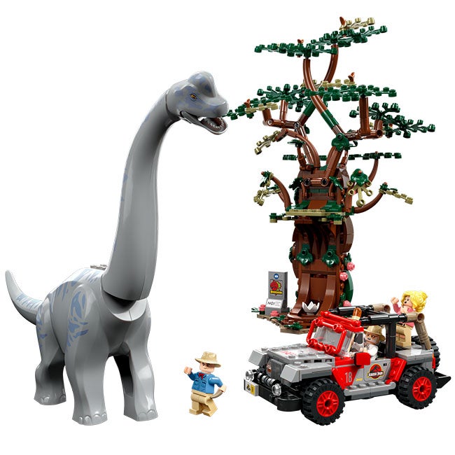 LEGO JURASSIC WORLD BRACHIOSAURUS DISCOVERY