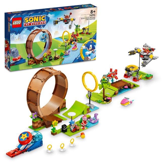 LEGO SONIC'S GREEN HILL ZONE LOOP CHALLENGE