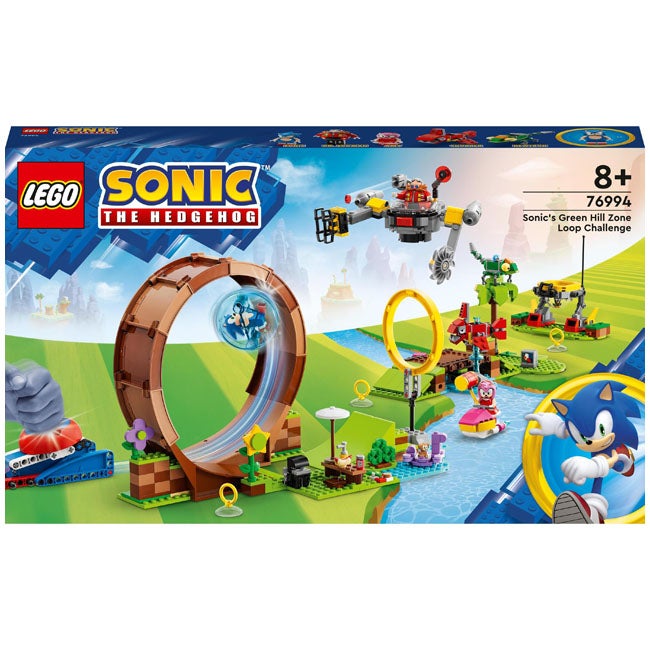 LEGO SONIC'S GREEN HILL ZONE LOOP CHALLENGE