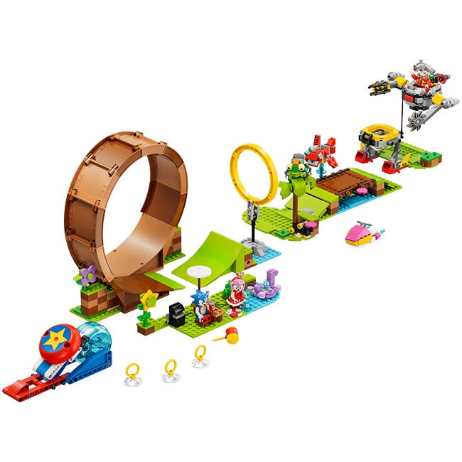 LEGO SONIC'S GREEN HILL ZONE LOOP CHALLENGE