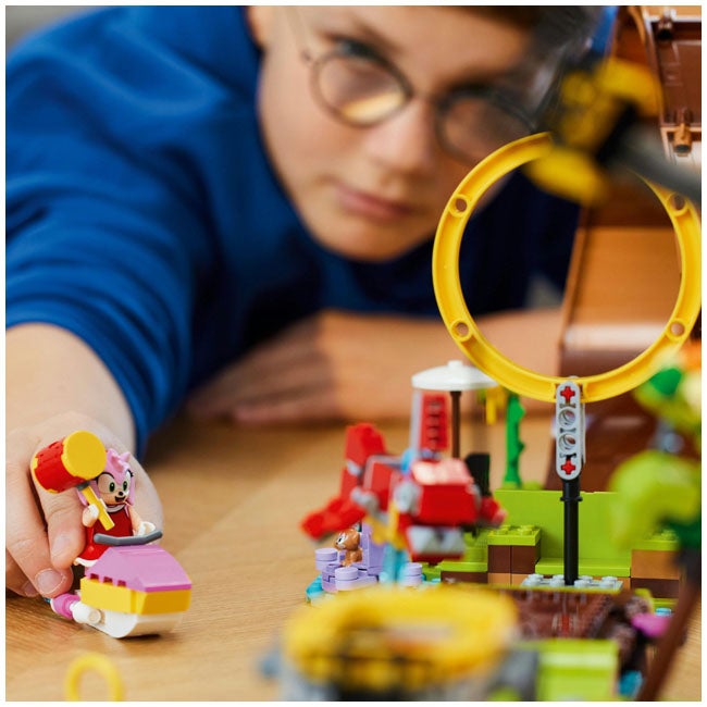 LEGO SONIC'S GREEN HILL ZONE LOOP CHALLENGE
