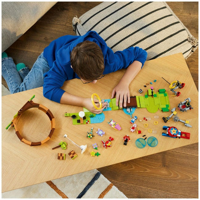LEGO SONIC'S GREEN HILL ZONE LOOP CHALLENGE