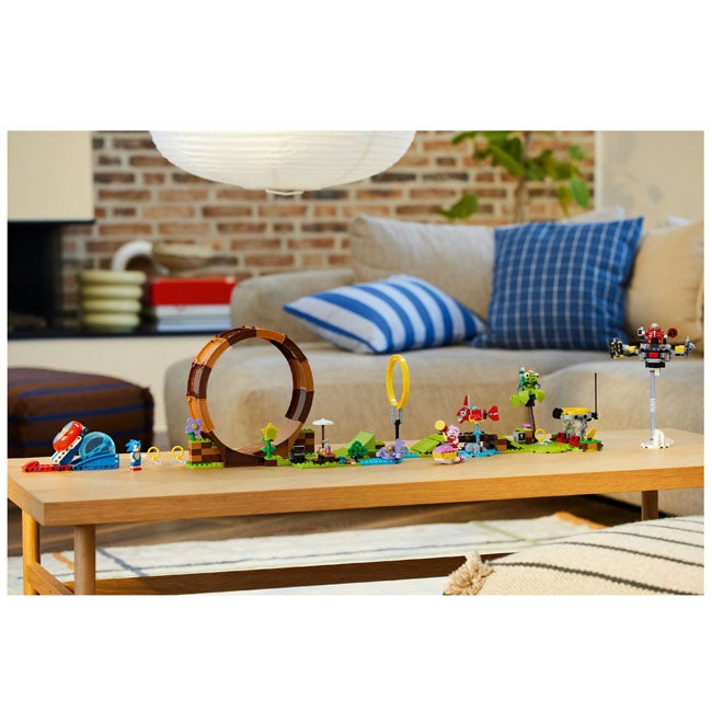 LEGO SONIC'S GREEN HILL ZONE LOOP CHALLENGE